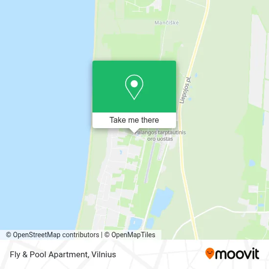 Fly & Pool Apartment map