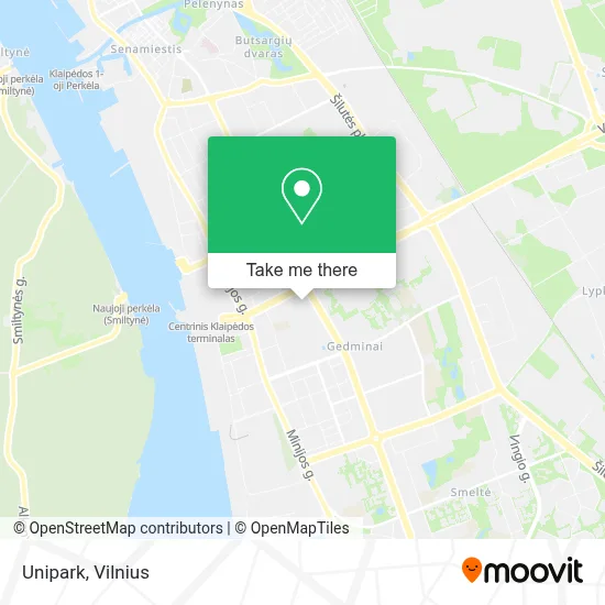 Unipark map