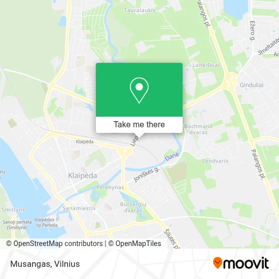 Musangas map