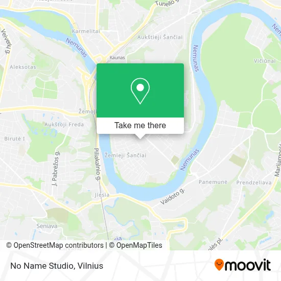 No Name Studio map