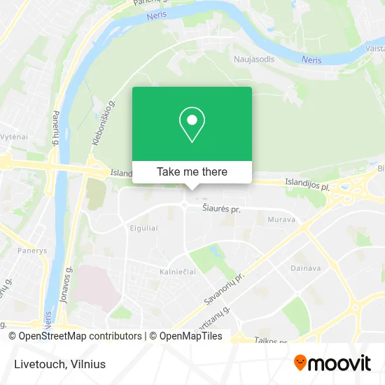 Livetouch map