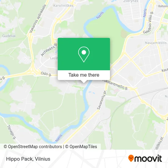 Hippo Pack map