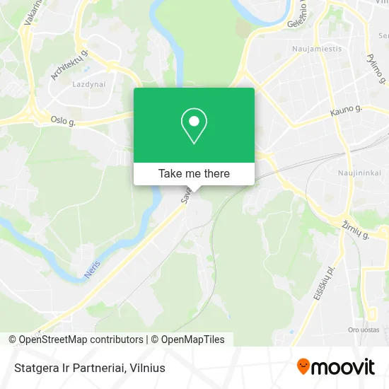 Statgera Ir Partneriai map