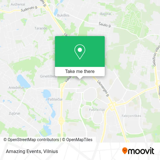 Amazing Events map