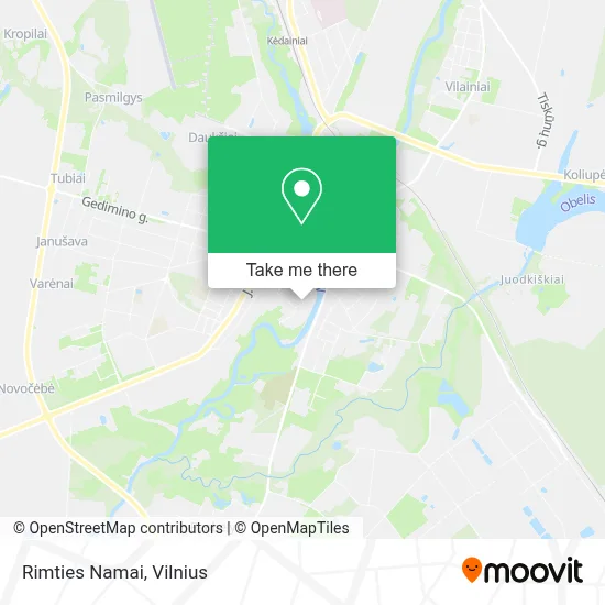 Rimties Namai map