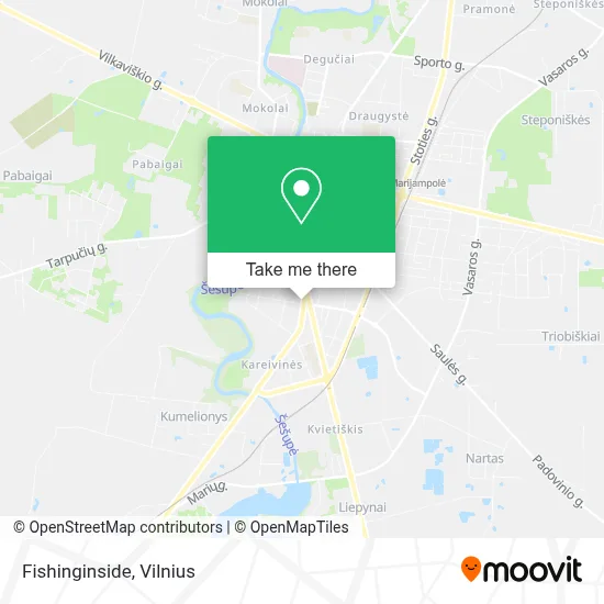 Fishinginside map