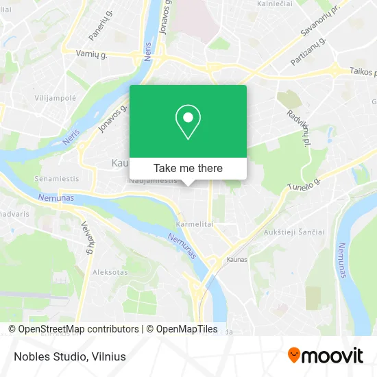 Nobles Studio map