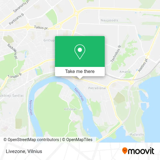 Livezone map