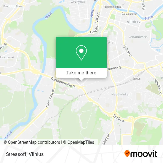 Stressoff map