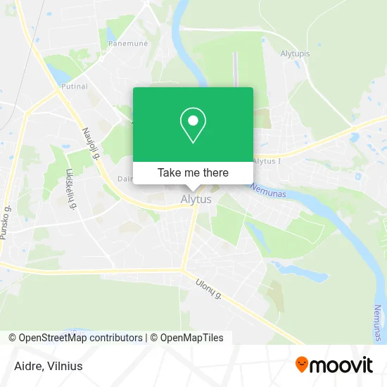 Aidre map