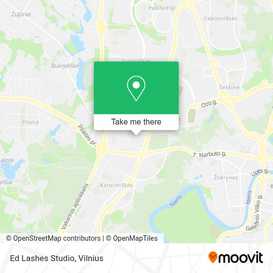 Ed Lashes Studio map