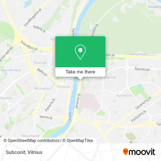 Subconit map