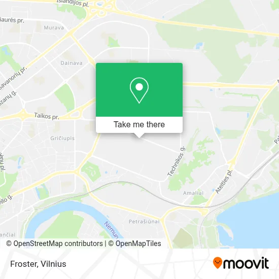 Froster map