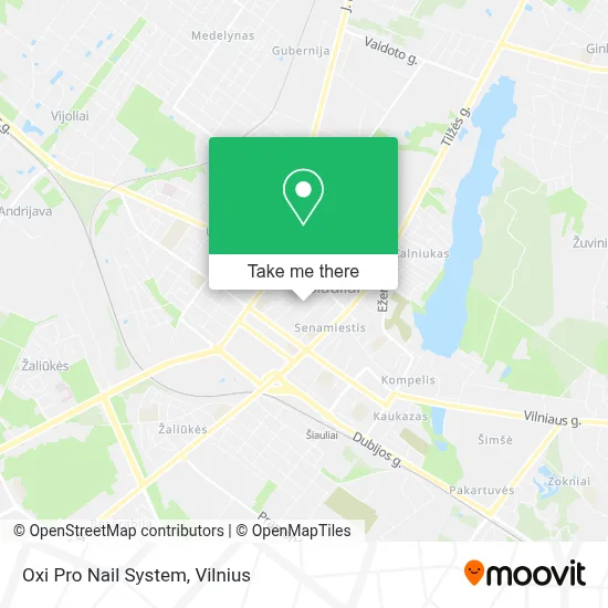 Oxi Pro Nail System map