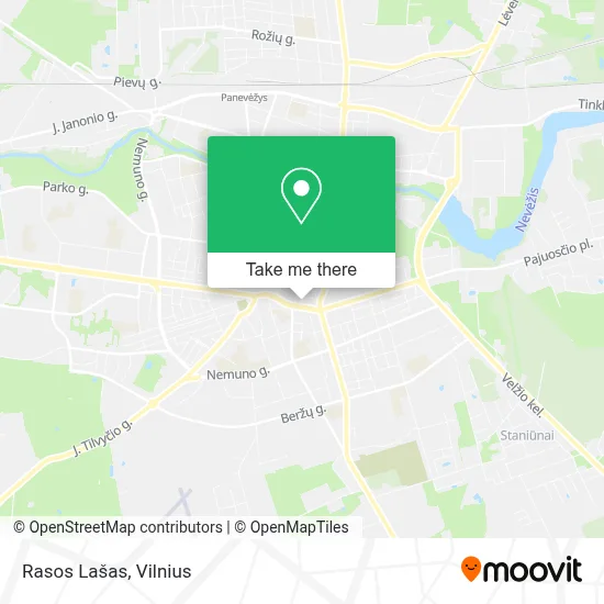 Rasos Lašas map