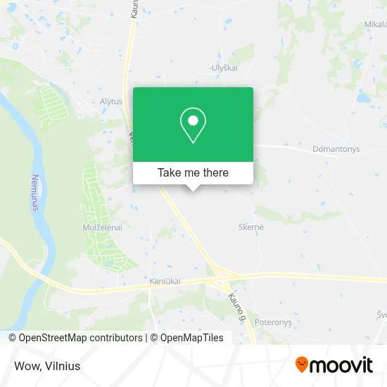 Wow map