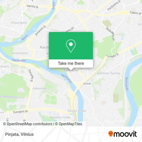 Pinjata map