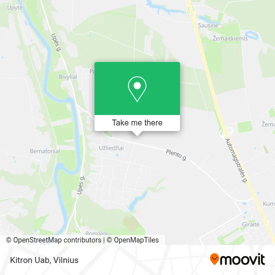Kitron Uab map