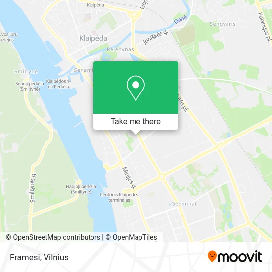 Framesi map