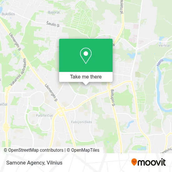 Samone Agency map
