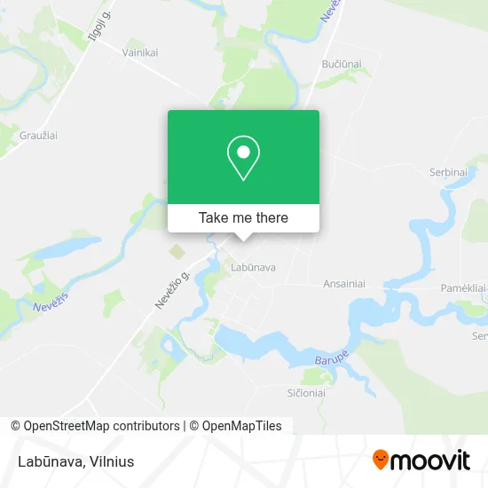 Labūnava map