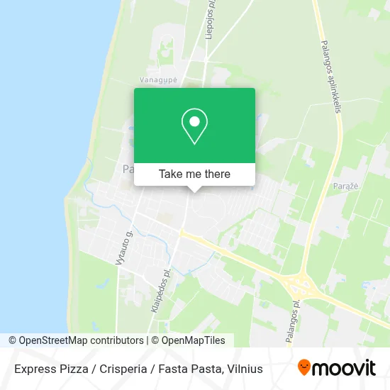 Express Pizza / Crisperia / Fasta Pasta map