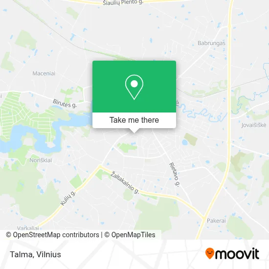 Talma map
