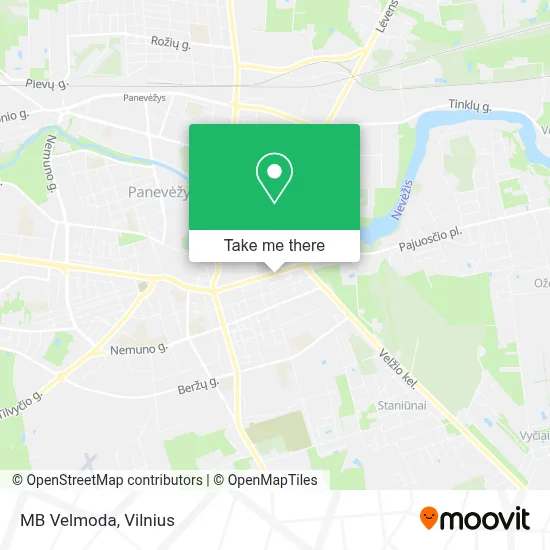 MB Velmoda map