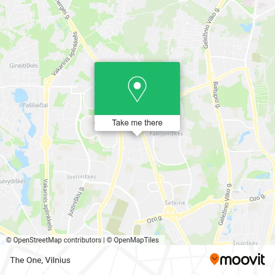 The One map