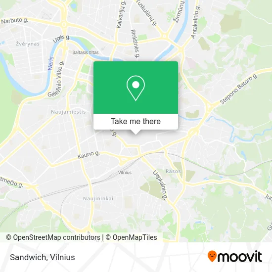 Sandwitch map
