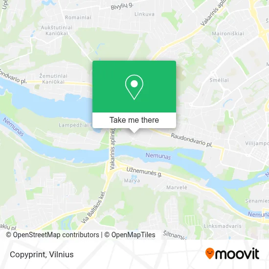 Copyprint map