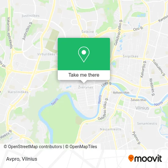 Avpro map