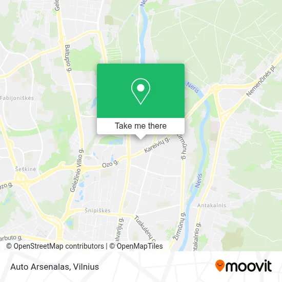Auto Arsenalas map