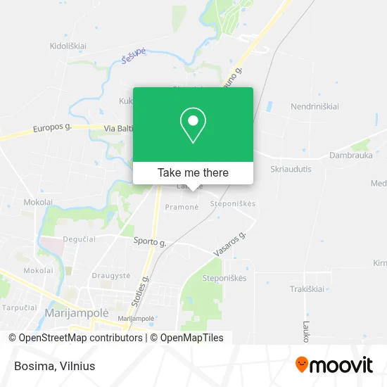 Bosima map