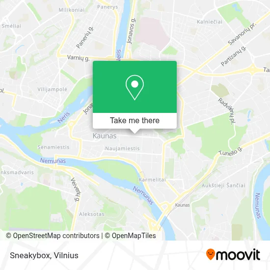 Sneakybox map