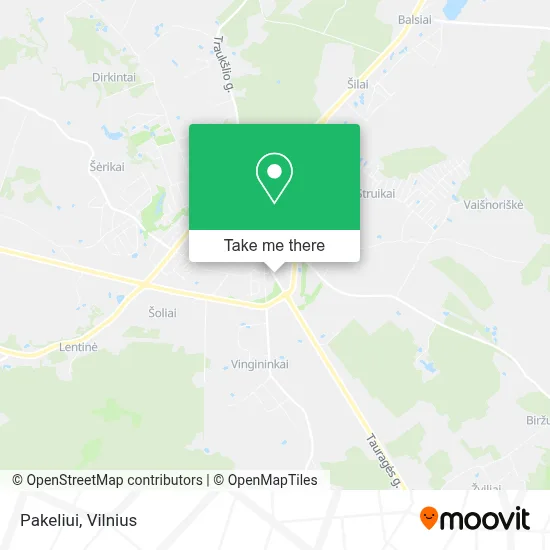 Pakeliui map