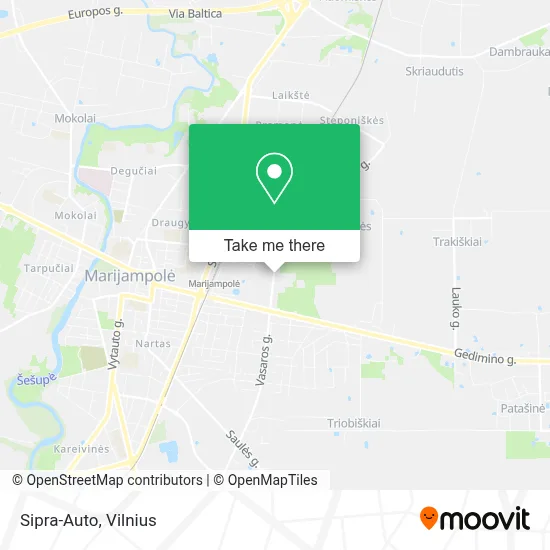 Sipra-Auto map