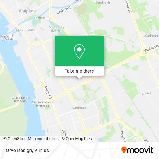 Orvé Design map