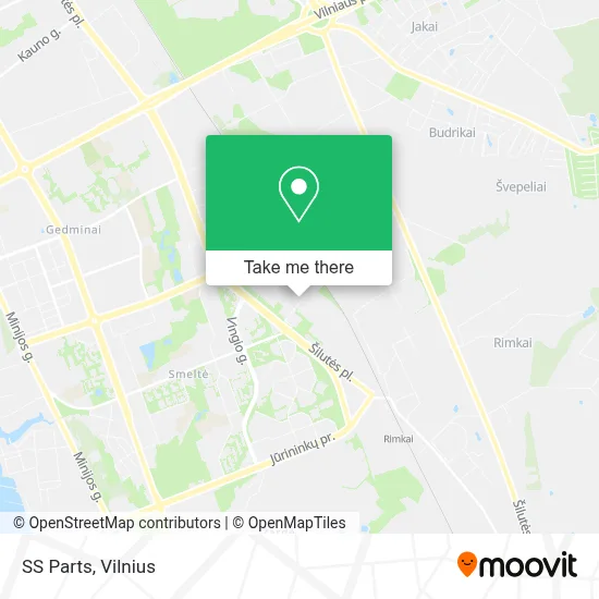 SS Parts map