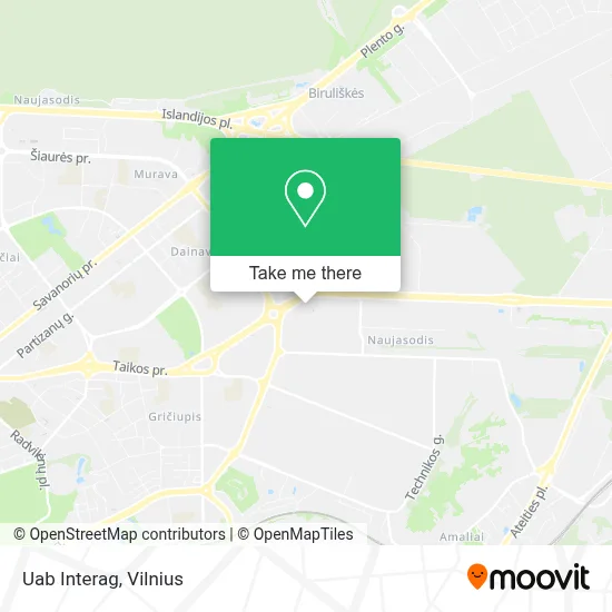 Uab Interag map