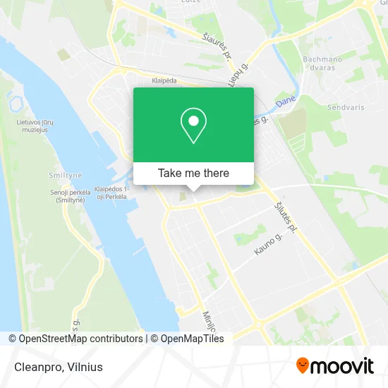 Cleanpro map