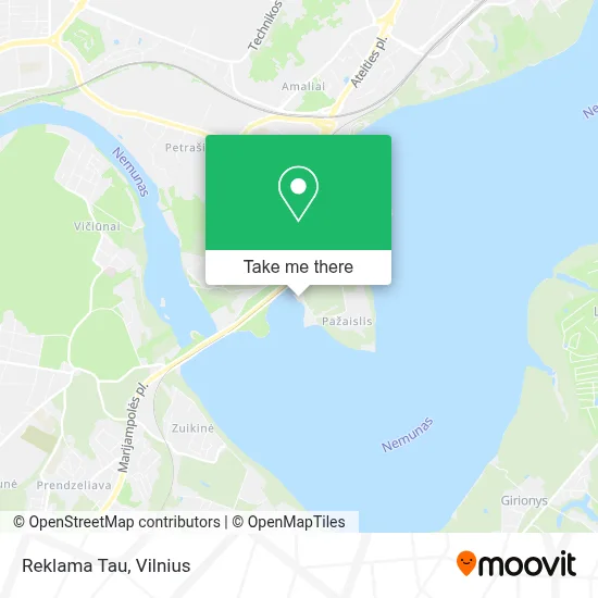 Reklama Tau map