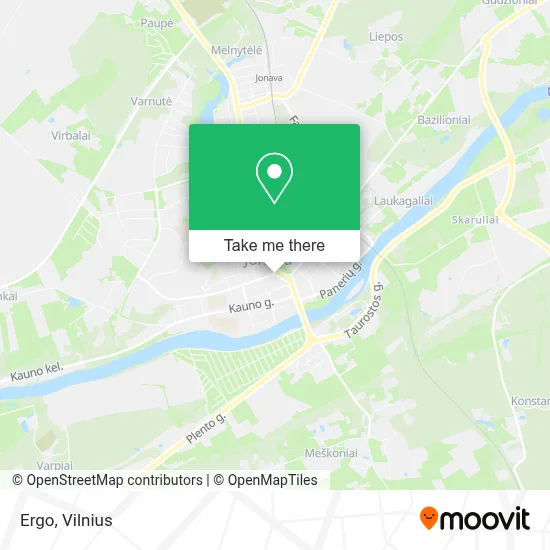 Ergo map