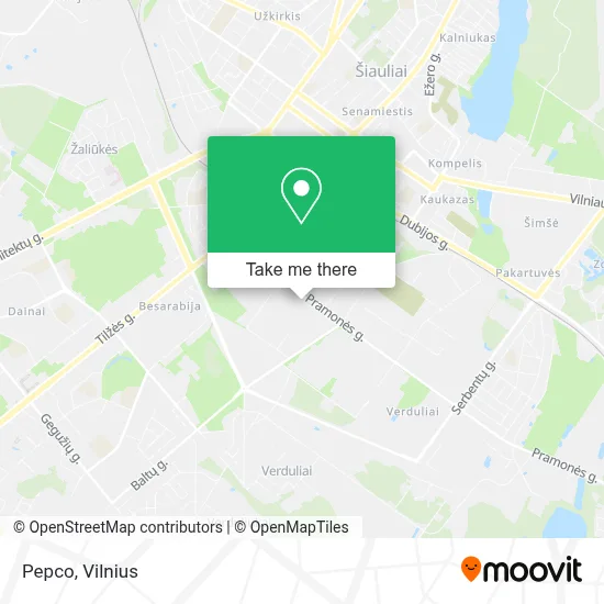Pepco map