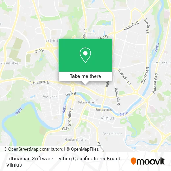 Lithuanian Software Testing Qualifications Board map