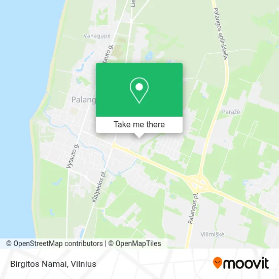 Birgitos Namai map