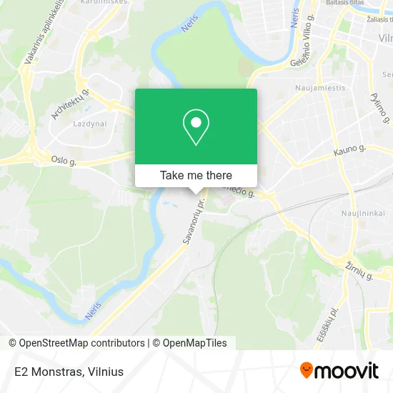 E2 Monstras map