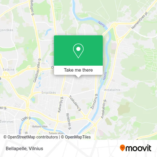 Bellapelle map