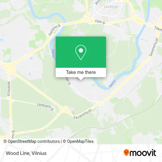 Wood Line map