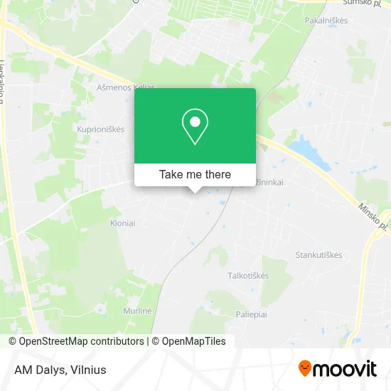 AM Dalys map